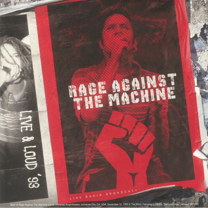 RAGE AGAINST THE MACHINE (レイジ・アゲインスト・ザ・マシーン) - Live & Loud '93 (EU 限定180グラム重量 LP/NEW)