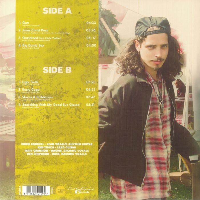 SOUNDGARDEN (サウンドガーデン) - Lollapalooza 1992 Live Radio Broadcast (EU 限定リリース180グラム重量 LP/NEW)