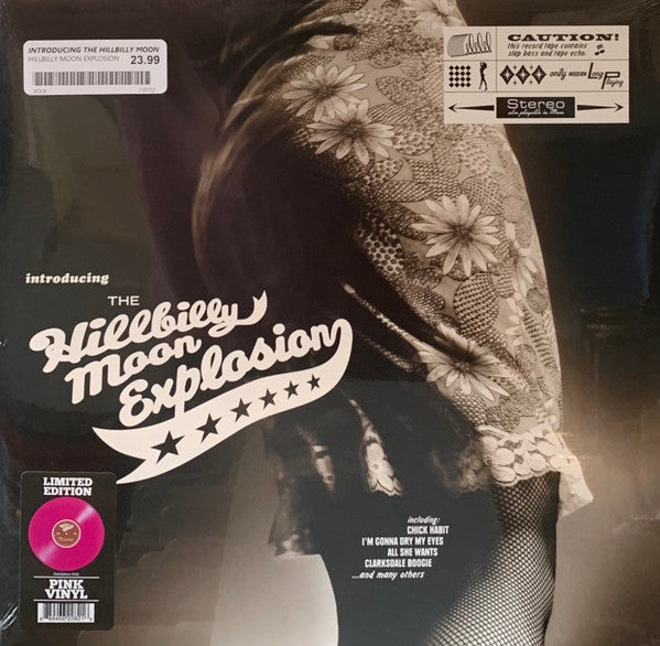 HILLBILLY MOON EXPLOSION, THE (ザ・ヒルビリー・ムーン・エクスプロージョン) - Introducing The  Hillbilly Moon Explosion (US 限定復刻再発ピンクヴァイナル LP/NEW)