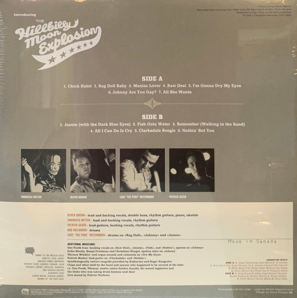 HILLBILLY MOON EXPLOSION, THE (ザ・ヒルビリー・ムーン・エクスプロージョン) - Introducing The Hillbilly Moon Explosion (US 限定復刻再発ピンクヴァイナル LP/NEW)