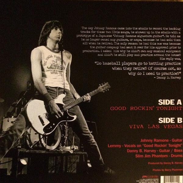 JOHNNY RAMONE (ジョニー・ラモーン) - The Final Sessions (US Ltd.Purple Vinyl 12" / New)