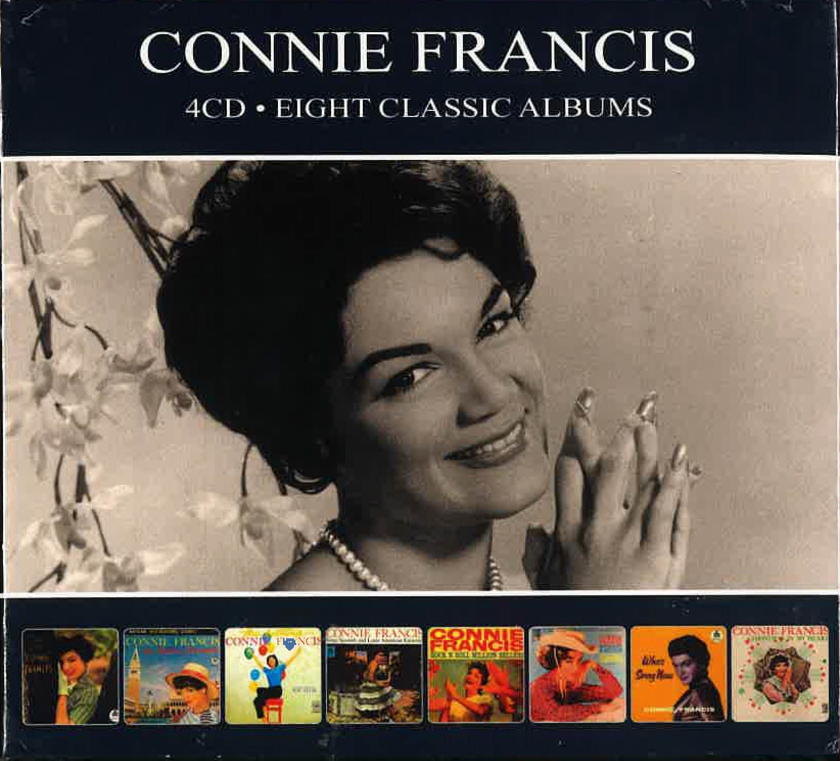 コニーフランシス CONNIE FRANCIS (コニー・フランシス) - Eight Classic Albums (EU Ltd.Digipak 4xCD