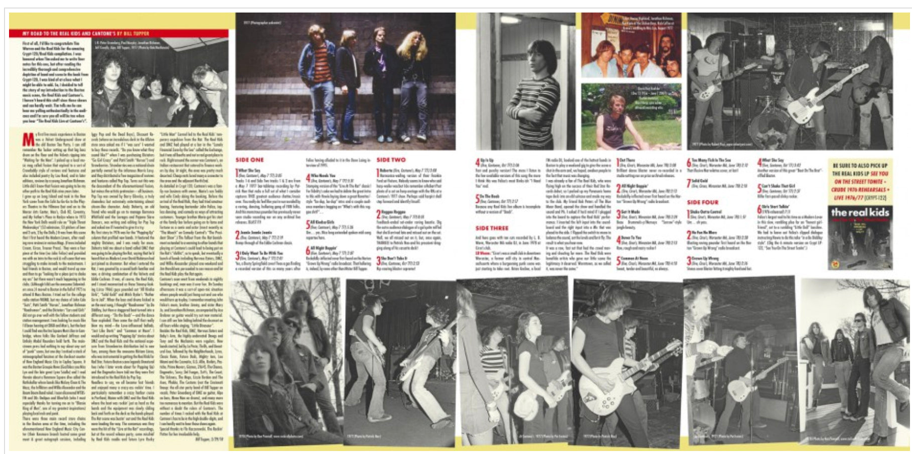 REAL KIDS, THE (ザ・リアル・キッズ) - We Don’t Mind If You Dance (ドイツ限定プレス 2xLP/ New)