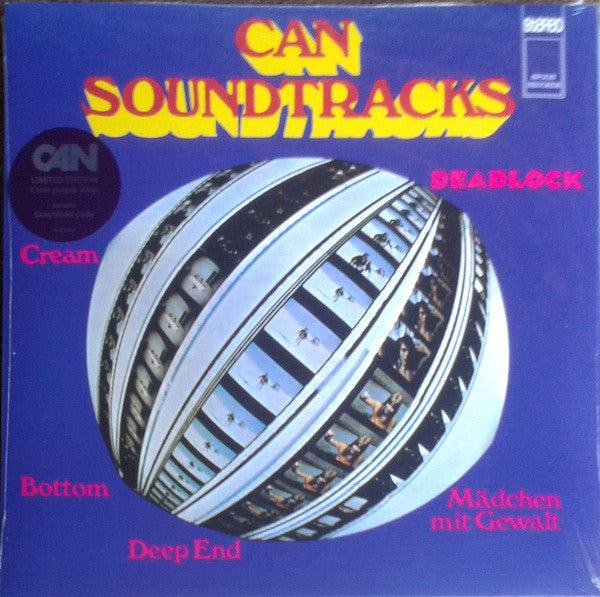 CAN (カン) - Soundtracks (UK 限定リマスター再発「クリア・パープル・ヴァイナル」LP/New)
