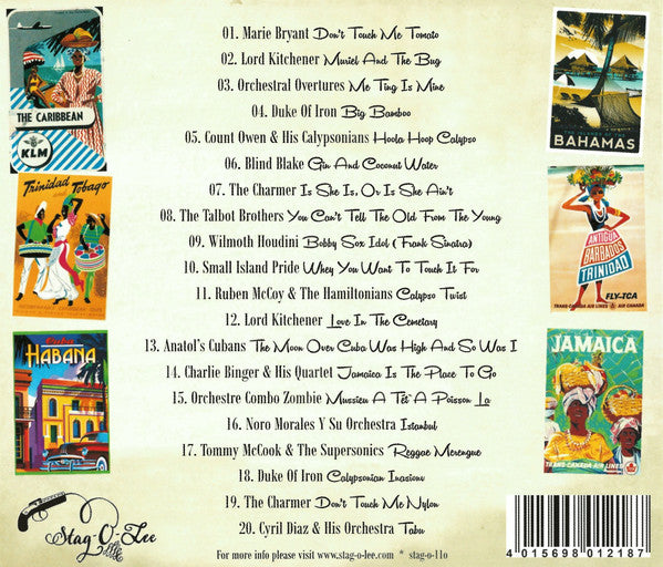 V.A. (ドイツSTAG-O-LEE社編集カリプソ・コンピ) - Caribbean Audio Odyssey Vol.1 & 2 (German CD/New)
