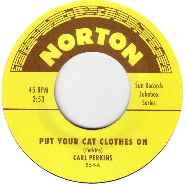 CARL PERKINS / WARREN SMITH (カール・パーキンス / ウォーレン・スミス) - Put Your Cat Clothes On (US Ltd.Reissue 7"+CS/New)