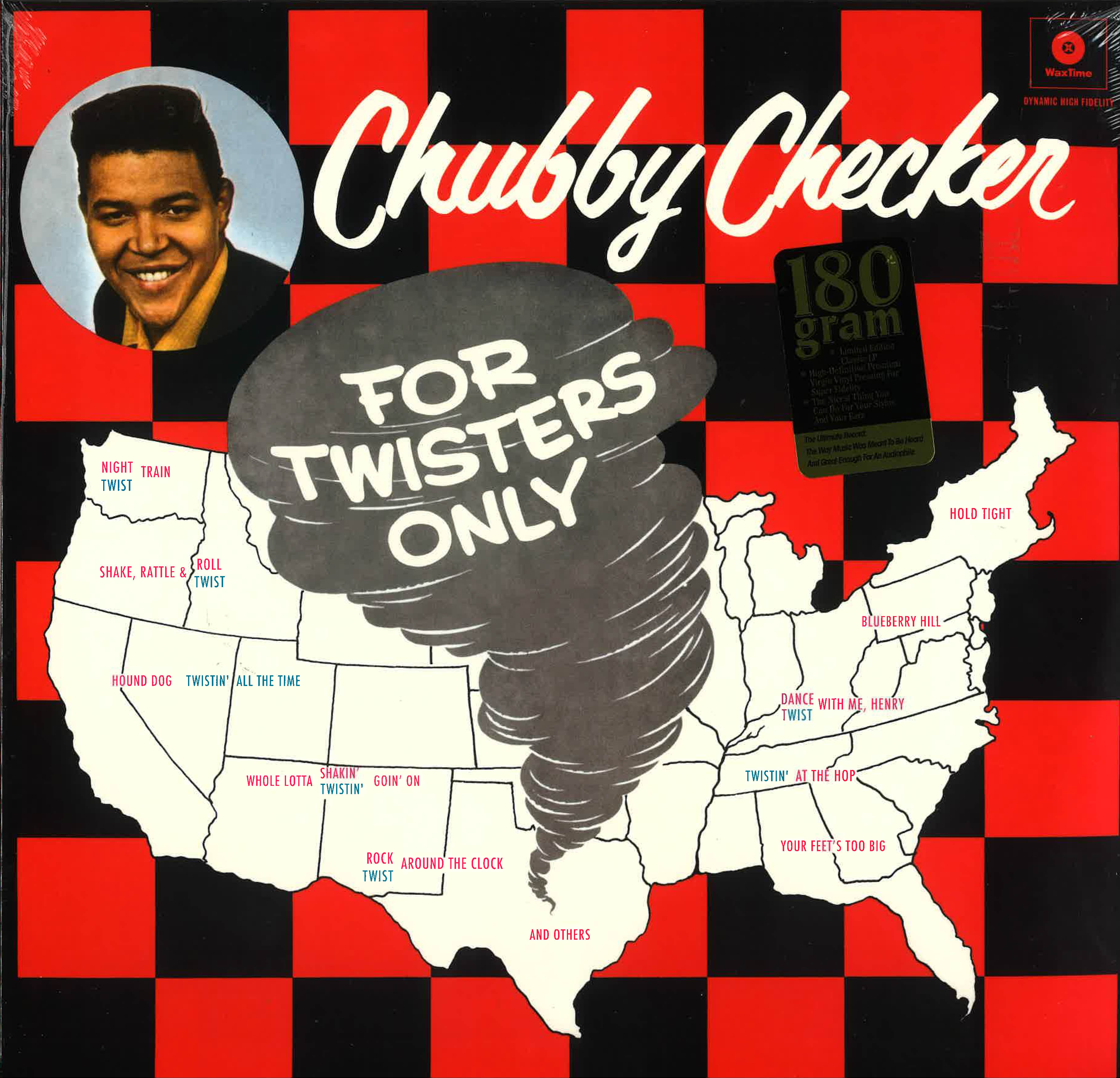 CHUBBY CHECKER (チャビー・チェッカー) - For Twisters Only (EU Ltd.Reissue 180g LP/New)