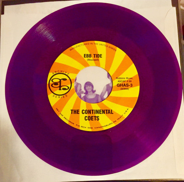 CONTINENTAL CO-ETS, THE (コンチネンタル・コーツ) - Let's Live For The Present (US 限定ジャケ付き「パープル・ヴァイナル」7"/New)