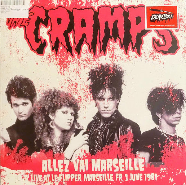 CRAMPS (クランプス) - Allez Vai Marseille (EU Ltd.Red Vinyl LP/New)