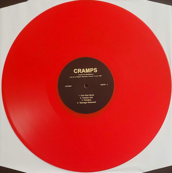 CRAMPS (クランプス) - Allez Vai Marseille (EU Ltd.Red Vinyl LP/New)
