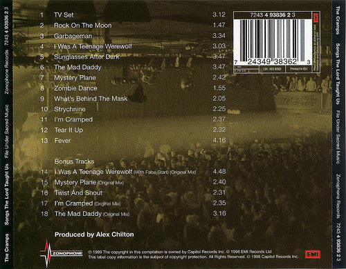 CRAMPS (クランプス) - Songs The Lord Taught Us (UK-EU CD/New)