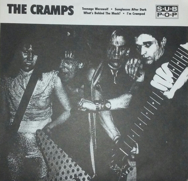 CRAMPS (クランプス) - Teenage Werewolf +3 (EU Unofficial Blue VInyl 7”)