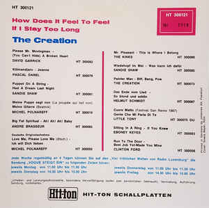 CREATION (クリエイション) - How Does It Feel To Feel (EU Ltd.Reissue 7"+PS/New)