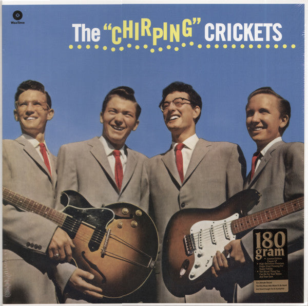 BUDDY HOLLY ( & THE CRICKETS) (バディ・ホリー & ザ・クリケッツ) - The "Chirping" Crickets (EU 限定ボーナス入り再発 180g モノラル LP/New) クリケッツ名義'57年デビュー・アルバム