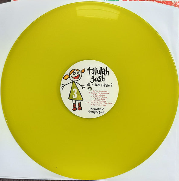 TALULAH GOSH (タルラー・ゴッシュ) - Was It Just A Dream? (UK Limited.Reissue Green & Yellow Vinyl 2xLP/NEW)