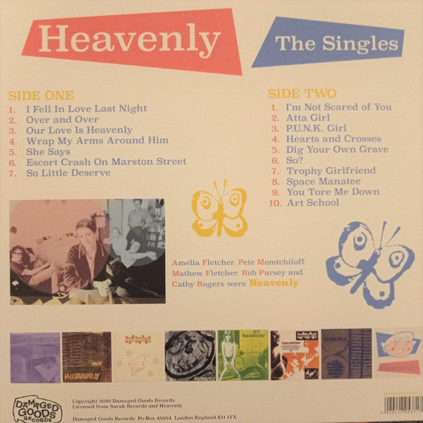 HEAVENLY (ヘヴンリー) - A Bout De Heavenly: The Singles (UK/EU 限定リリース LP/NEW)