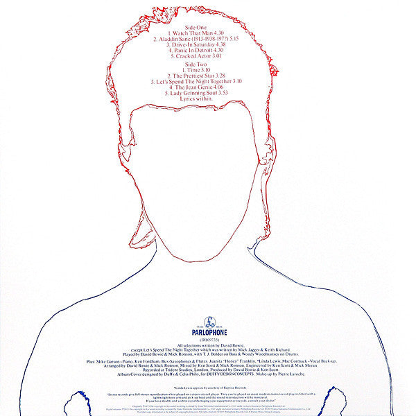 DAVID BOWIE (デヴィッド・ボウイ) - Aladdin Sane (EU '16 Reissue 180g LP+GS/New)