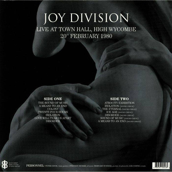 JOY DIVISION (ジョイ・ディヴィジョン) - Live At Town Hall, High Wycombe 20th February 1980 (EU 限定リリース LP/NEW)