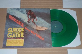 DICK DALE & HIS DEL-TONES (ディック・デイル & デルトーンズ) - Surfer’s Guitar (EU Ltd.Green VInyl LP/New)