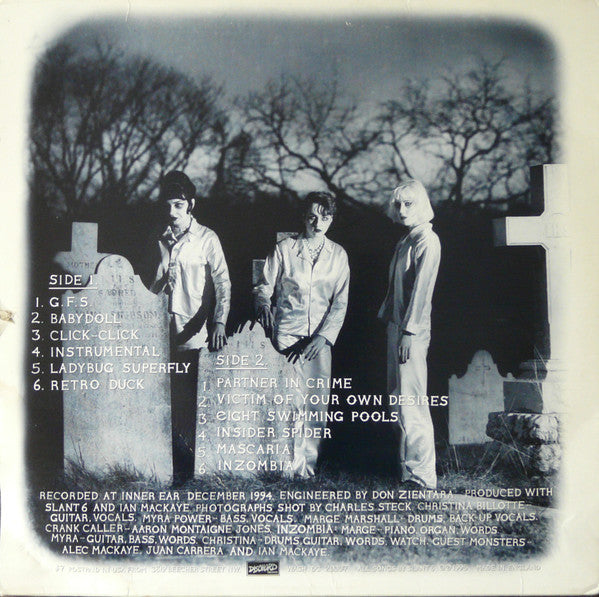 SLANT 6 (スラント・シックス) - Inzombia (US Limited LP「廃盤 New」)