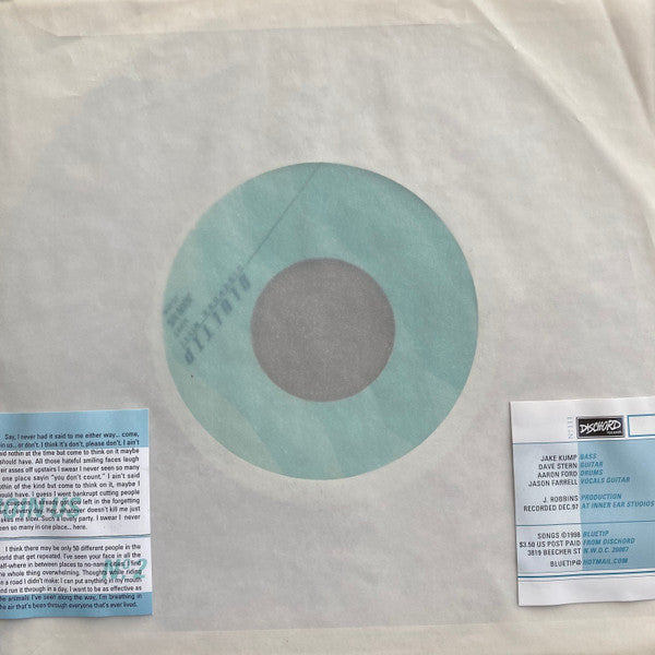 BLUETIP (ブルーチップ) - Join Us / No 2 (US Ltd.Blue Vinyl 「廃盤 New」 )