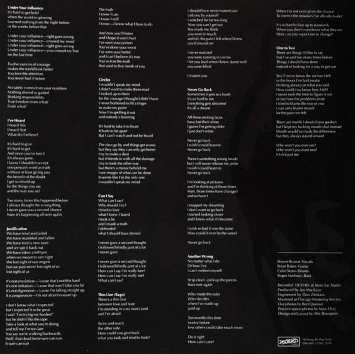 DAG NASTY (ダグ・ナスティー) - Dag With Shawn (US Ltd.Reissue LP / New)