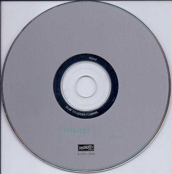 FUGAZI (フガジ) - Steady Diet Of Nothing (US Reissue CD/New)