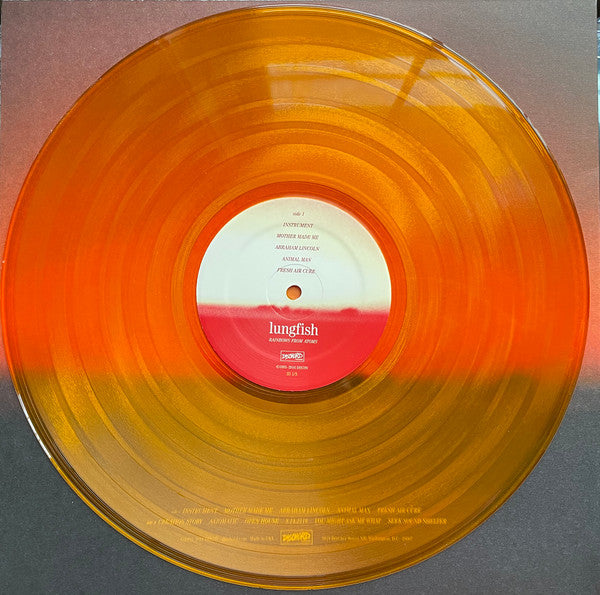 LUNGFISH (ラングフィッシュ) - Rainbows From Atoms (US Limited Reissue Orange Vinyl LP/NEW)