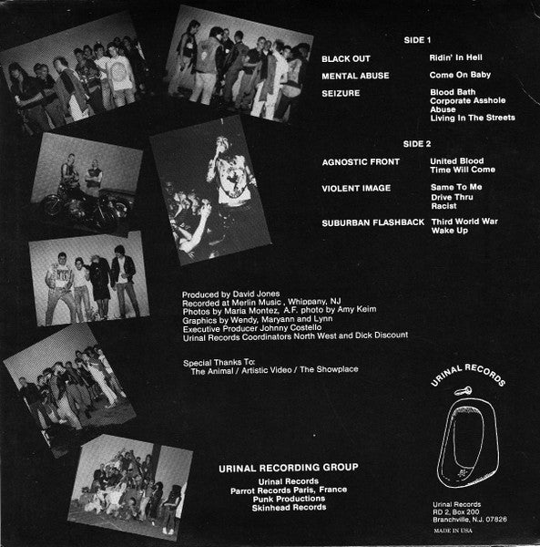 V.A. (東海岸HCコンピ) - Message From America - Hardcore Has Come Of Age (US Litd.Blue Vinyl LP「新品 New」)