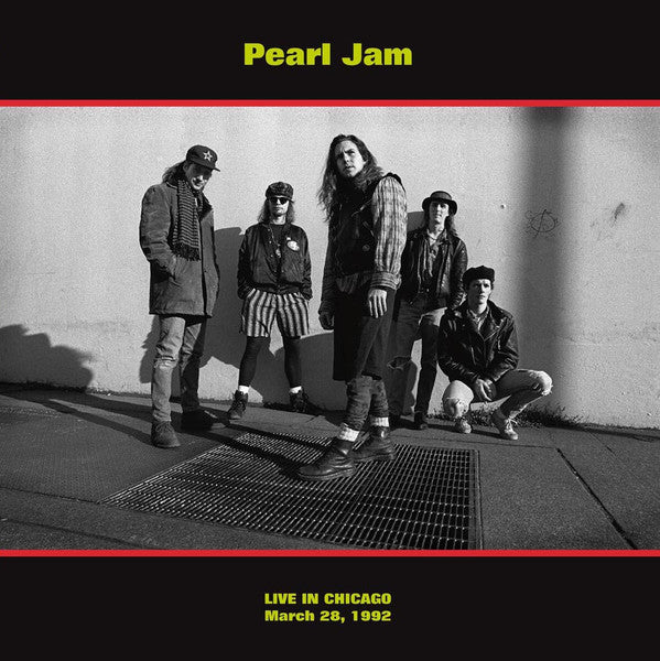 PEARL JAM (パール・ジャム) - Live In Chicago - March 28, 1992 (EU 限定180グラム重量レッドヴァイナル LP/NEW)