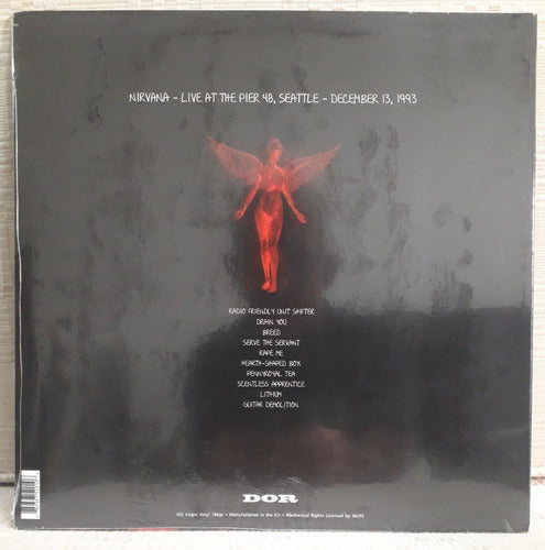 NIRVANA (ニルヴァーナ) - Live At The Pier 48 Seattle 1993 (EU 限定180グラム重量レッドヴァイナル LP/NEW)