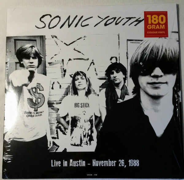 SONIC YOUTH (ソニック・ユース) - Live In Austin - November 26, 1988 (EU Limited Reissue 180g Orange Vinyl LP/NEW)