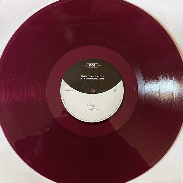 STONE TEMPLE PILOTS (ストーン・テンプル・パイロッツ) - MTV Unplugged 1993 (EU 限定180グラム重量パープルヴァイナル LP/NEW)