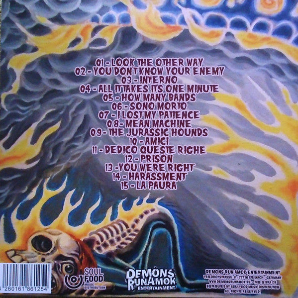 RAW POWER (ロウ・パワー) - Inferno (German 207 Ltd. Orange Vinyl LP / New)