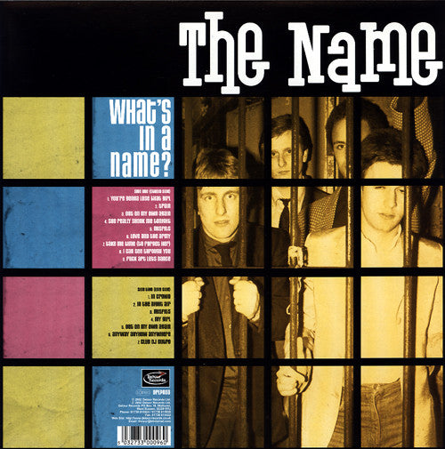 NAME, THE (ザ・ネイム) - What's In A Name? (UK 650 Ltd.Black Vinyl LP / New)
