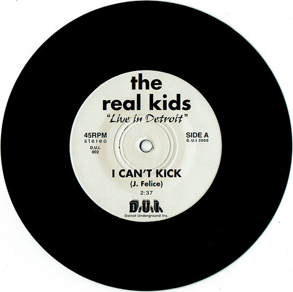 REAL KIDS, THE (ザ・リアル・キッズ) - Live In Detroit (US 限定プレス 7"「廃盤 New」)