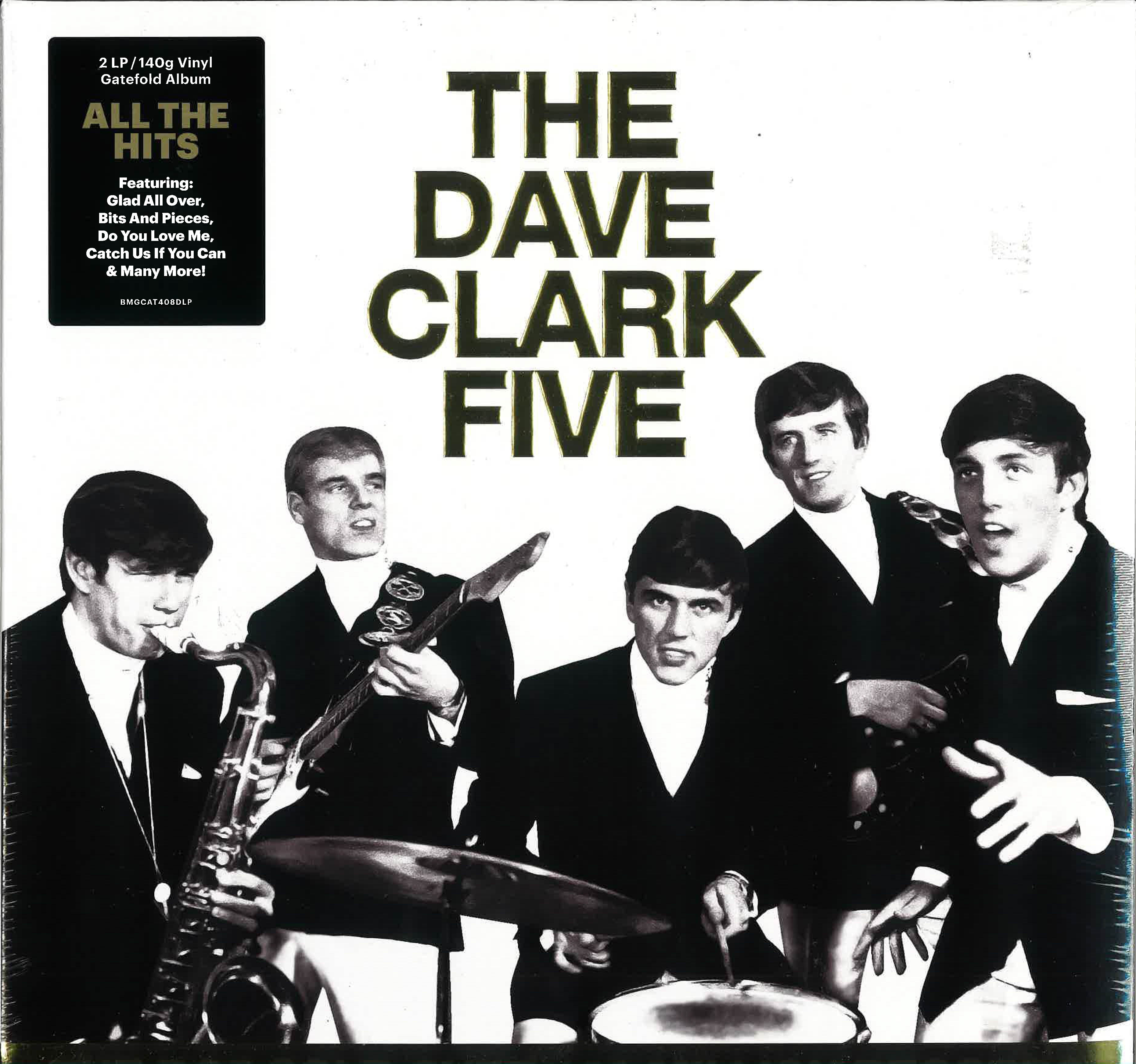 DAVE CLARK FIVE (デイブ・クラーク・ファイブ) - All The Hits (EU 限定140gアナログ 2xLP/New) 金色印刷エンボス見開きジャケ!
