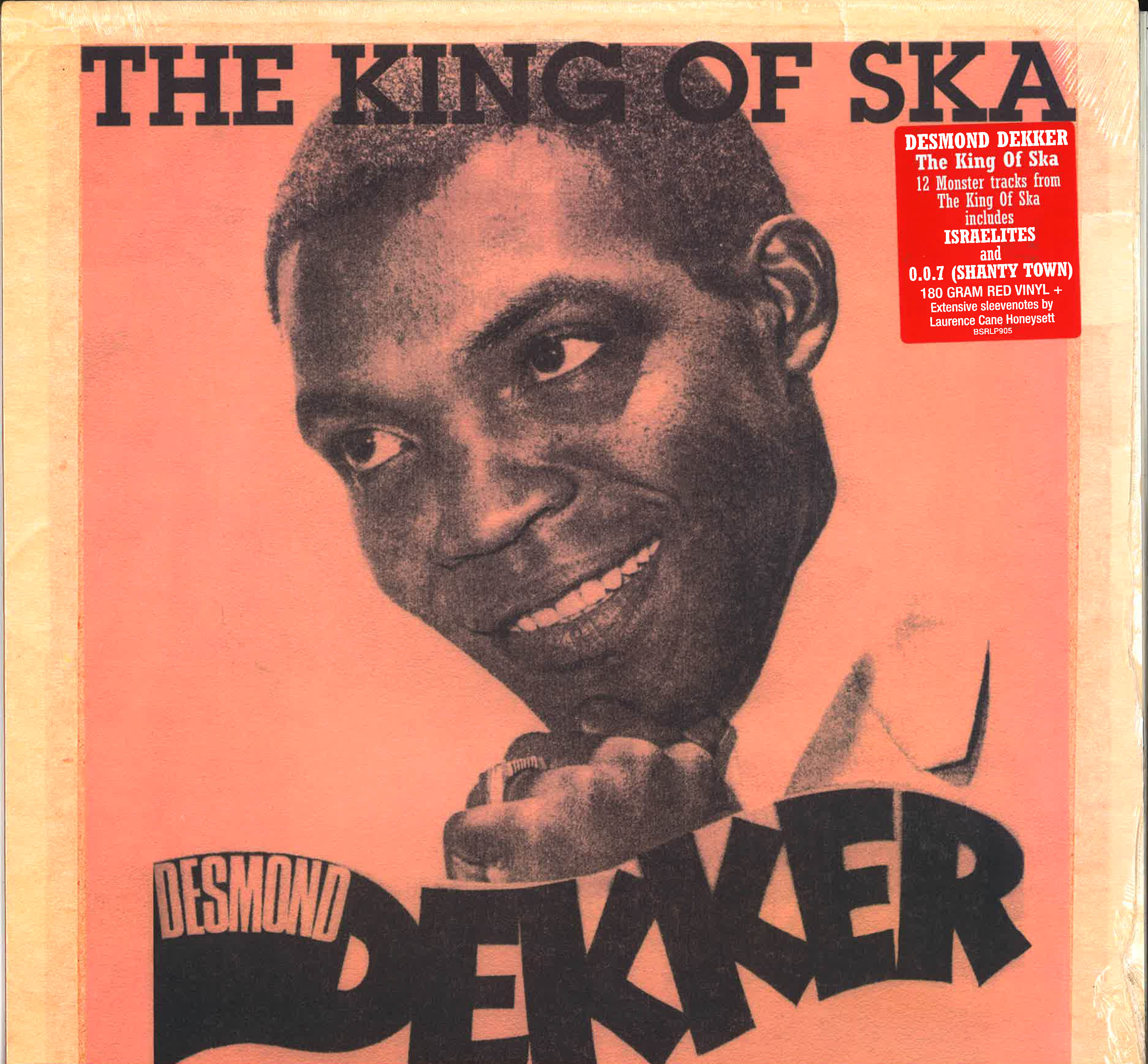 DESMOND DEKKER (デスモンド・デッカー) - The KIng Of Ska (UK Ltd.Reissue 180g Red Vinyl LP/New)