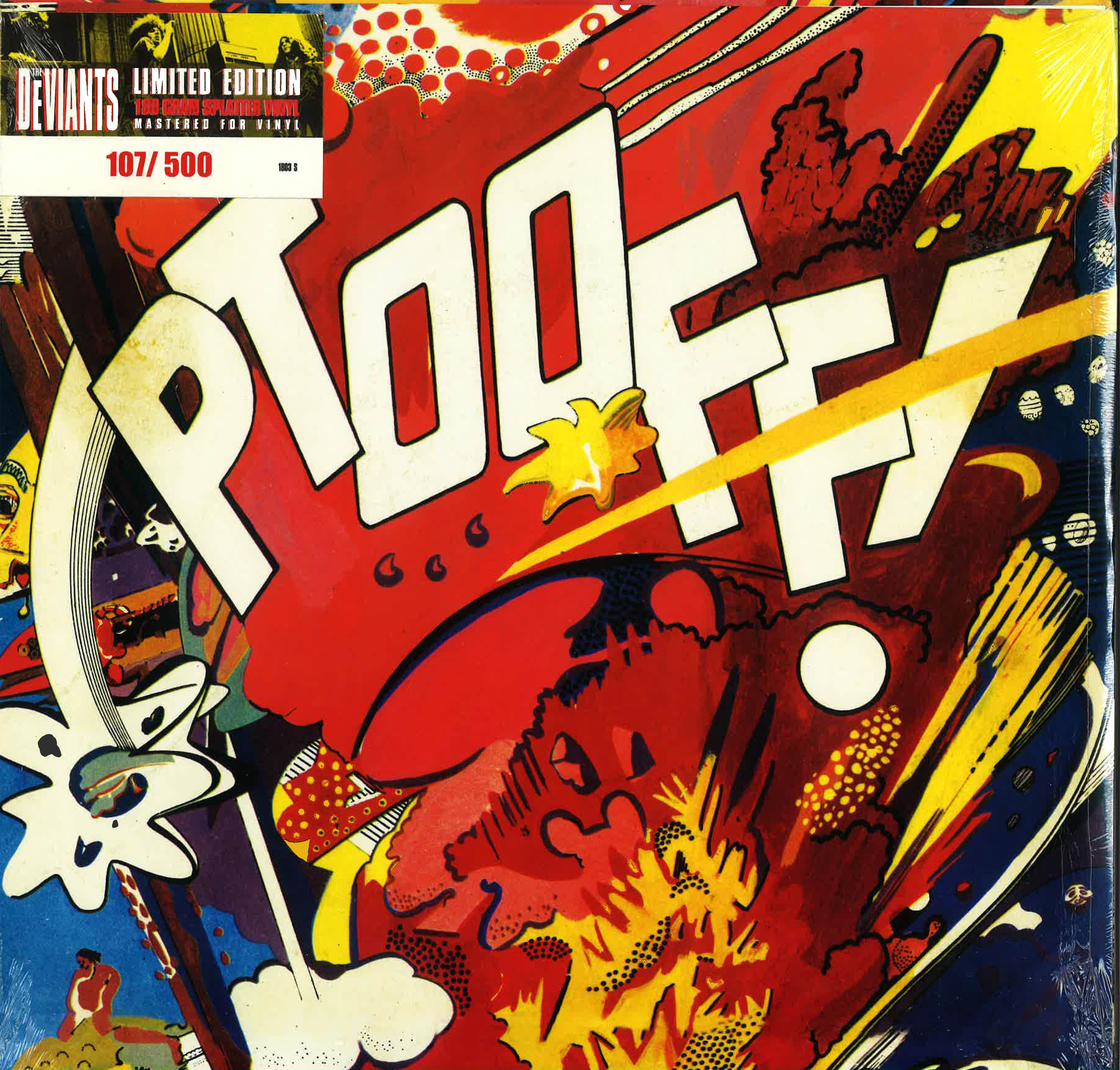 DEVIANTS (デヴィアンツ) - Ptooff ! (US 500 Ltd.Reissue 180g Splatter VInyl LP+Poster CVR/廃盤 New)