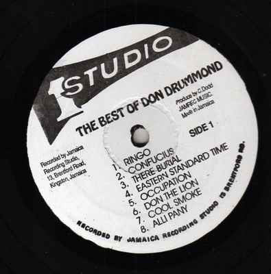DON DRUMMOND (ドン・ドラモンド) - The Best Of Don Drummond (Jamaica Ltd.Reissue LP/New)