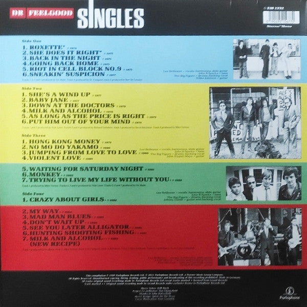 DR.FEELGOOD (ドクター・フィールグッド) - Singles : The U.A. Years + (EU Ltd.Reissue 2xLP/New)