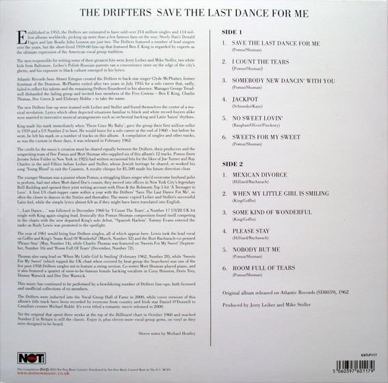 DRIFTERS (ドリフターズ) - Save The Last Dance For Me (EU Ltd.Reissue 180g LP/New)