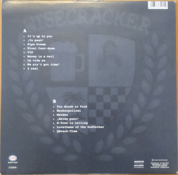 WISECRACKER (ワイズクラッカー) - I'd Rather Be Down With The... (German 限定再発 LP/ New)