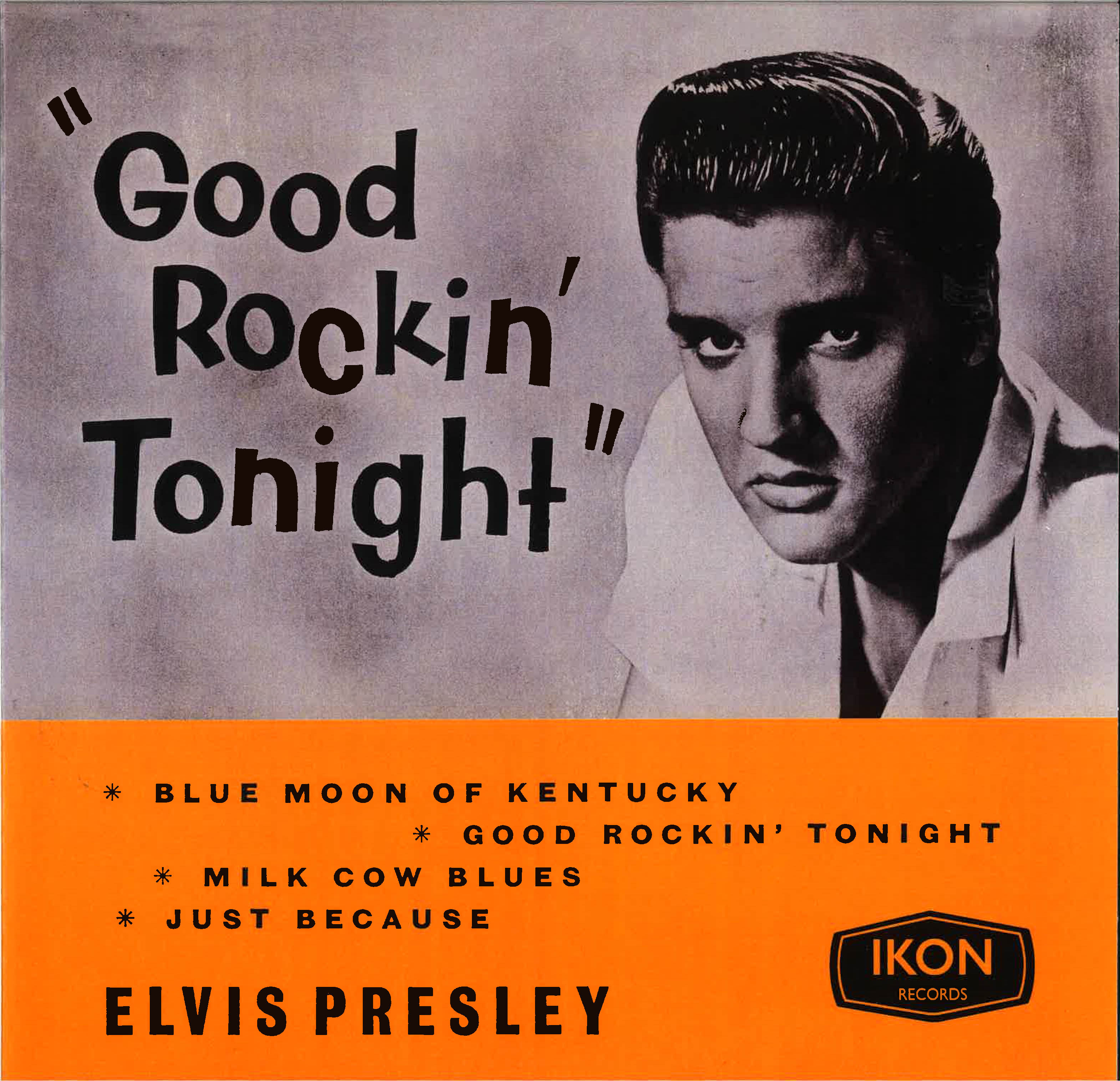 ELVIS PRESLEY (エルヴィス・プレスリー) - Good Rockin' Tonight (UK 500 Ltd.Reissue Clear VInyl 10" Mini LP/New)