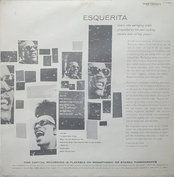 ESQUERITA (エスケリータ) - Esquerita! (US 限定復刻再発モノラりLP/廃盤 New)