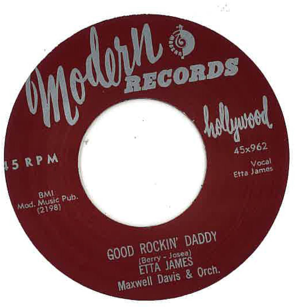 ETTA JAMES (エタ・ジェイムス) - Good Rockin' Daddy / The Wallflower (UK Ltd.Reissue 7"/New)