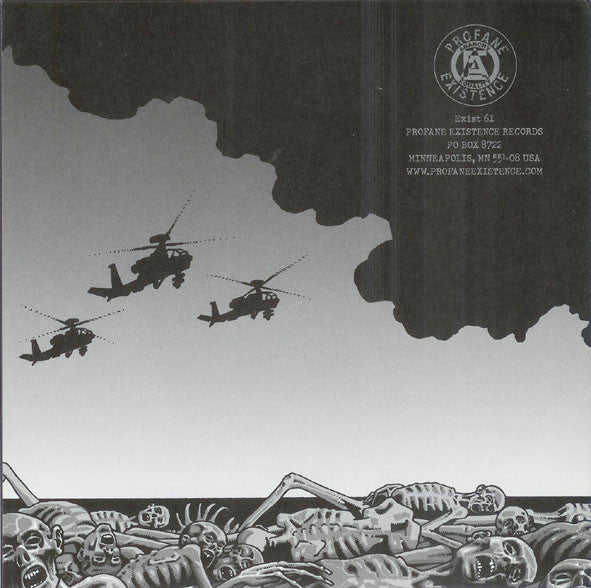 A.O.S. / HUMAN WASTE (A.O.S. / ヒューマン・ウェイスト) - Split (US オリジナル 7"「廃盤 New」)