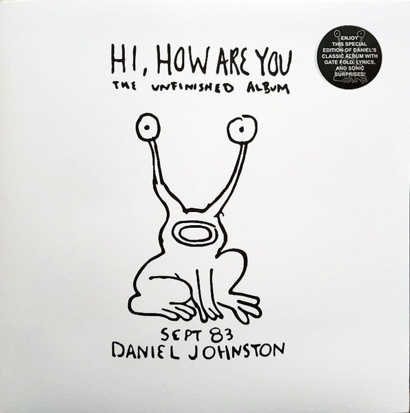 DANIEL JOHNSTON (ダニエル・ジョンストン)  - Hi, How Are You: The Unfinished Album (US/EU Limited Reissue LP/NEW)