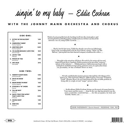 EDDIE COCHRAN (エディ・コクラン) - Singin' To My Baby (EU 限定復刻再発 180g LP/廃盤 New)