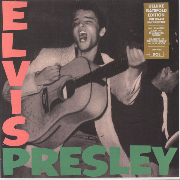 ELVIS PRESLEY (エルヴィスプレスリー) - Elvis Presley (1st) (EU 限定復刻再発 180g LP 見開きジャケ/New DOL-940HG) ’56年デビュー・アルバム